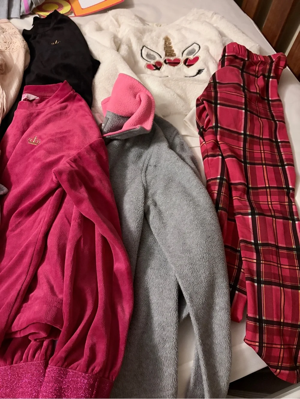 Girls 7/8 Mixed group, jeans, sweatshirts, PJ’s and more!
